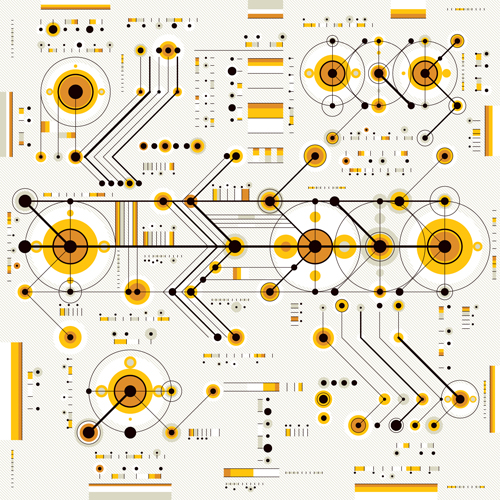 Industrial with technology drawing template vector 02 template technology industrial drawing   