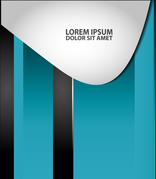 Light blue with black styles flyer and brochure cover vector 08 styles light flyer cover brochure blue black   