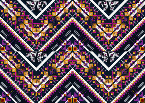 Seamless ethnic pattern design vector 07 seamless pattern ethnic design   
