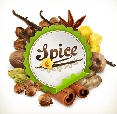 Spice vector label Spice label   