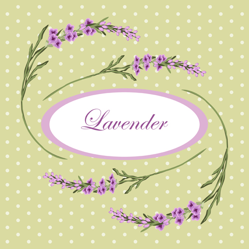 Lavander with round dots background vector round lavander dots background   