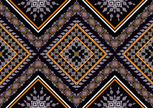 Seamless ethnic pattern design vector 06 seamless pattern ethnic design   