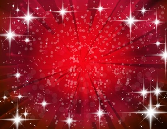 Bright star light with red background vector star red light bright background   