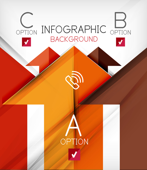 Modern infographic background vectors 01 modern infographic background   