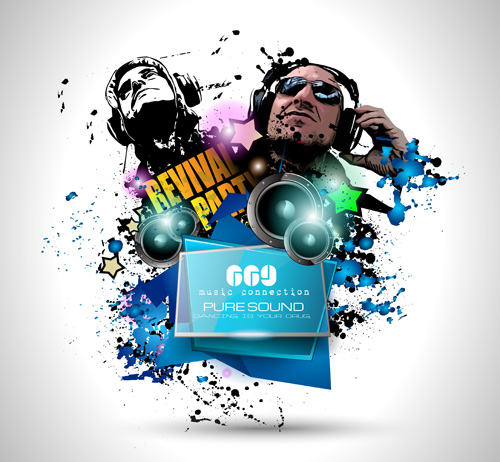 Disco party flyers template template party flyers disco   