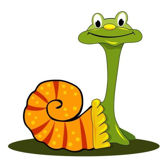 lovely cartoon snails vector 05 snails lovely cartoon   