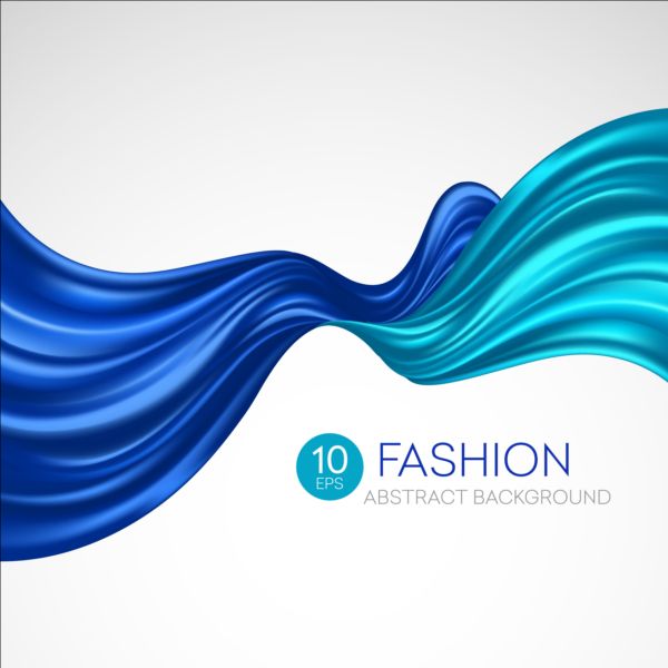 Fashion abstract silk background vector 05 silk fashion background abstract   