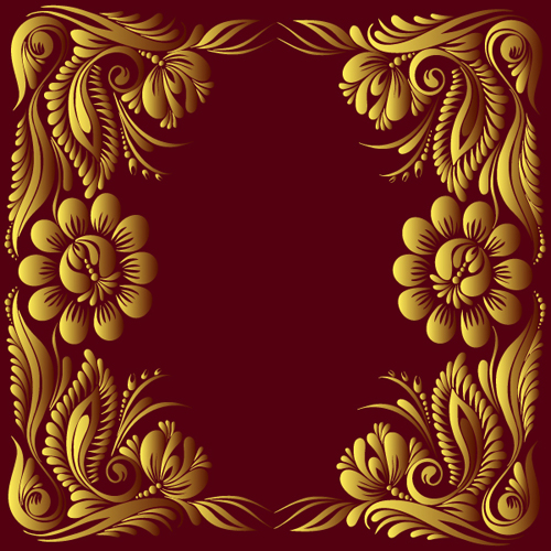 Ornate floral decorative frame vectors 04 ornate floral decorative frame decorative   