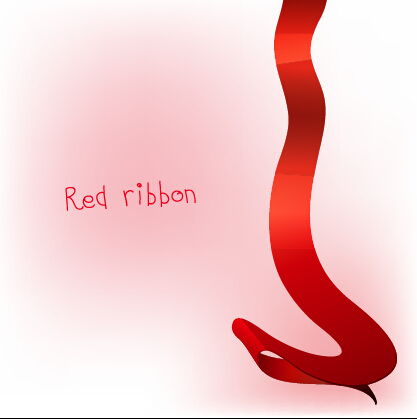 Beautiful red ribbon set 03 ribbon beautiful   
