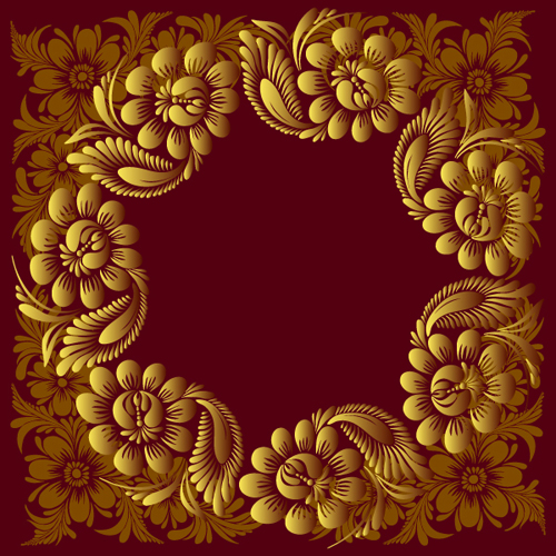 Ornate floral decorative frame vectors 05 ornate floral decorative frame decorative   