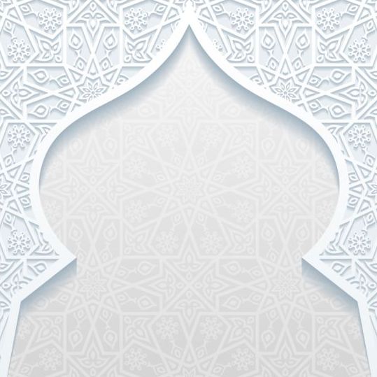Mosque outline white background vector 09 white outline mosque background   