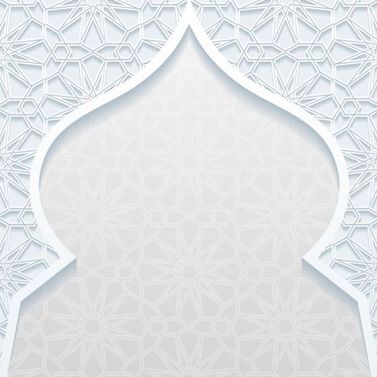 Mosque outline white background vector 13 white outline mosque background   