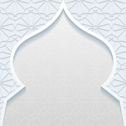 Mosque outline white background vector 08 white outline mosque background   