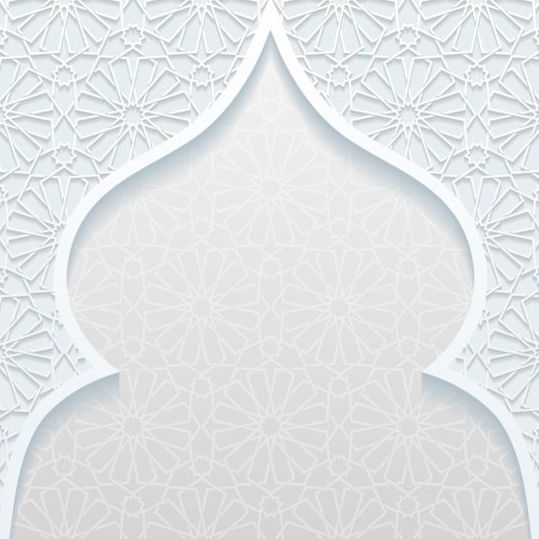 Mosque outline white background vector 06 white outline mosque background   