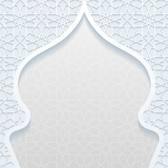 Mosque outline white background vector 05 white outline mosque background   