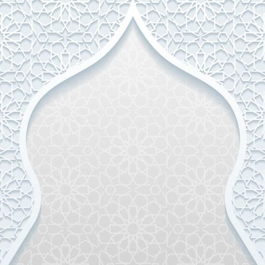 Mosque outline white background vector 04 white outline mosque background   