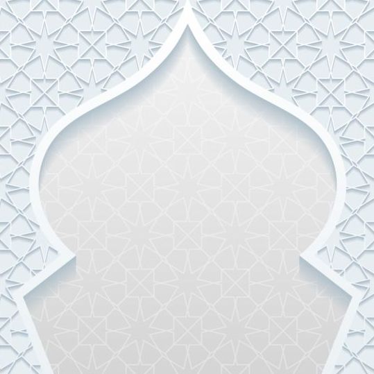Mosque outline white background vector 03 white outline mosque background   