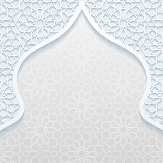 Mosque outline white background vector 01 white outline mosque background   