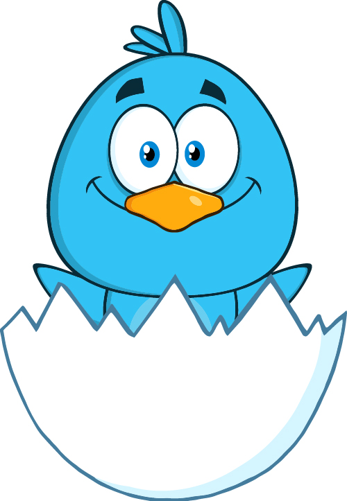 Funny blue bird cartoon vector set 10 funny cartoon blue bird   