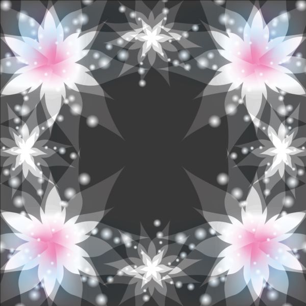 Dream decorative floral backgrounds vector 03 floral dream decorative backgrounds   