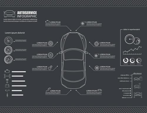 Creative car infographic design 09 infographic creative car   