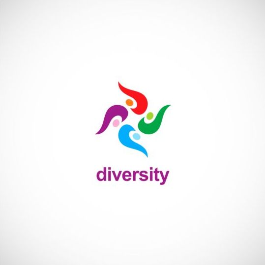 Circle people diversity logo vector people logo diversity circle   