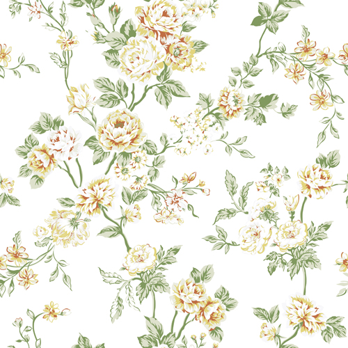 Sofia floral seamless pattern vector Sofia seamless pattern floral   