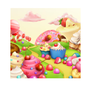 Sweet with candy fairy tale world vector 01 world tale sweet fairy candy   
