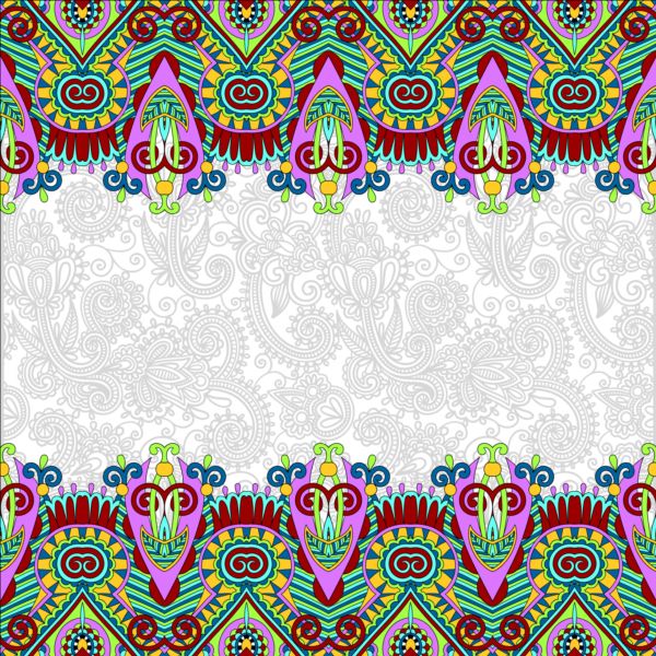 Ethnic ornament pattern seamless border vector 08 seamless pattern ornament ethnic   