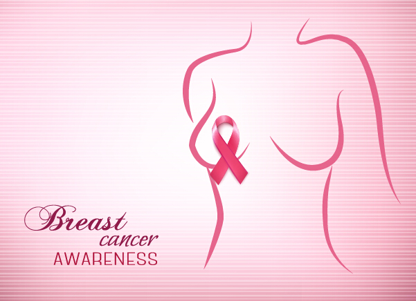 Breast cancer awareness advertising posters pink styles vector 02 posters pink styles cancer breast awareness advertising   