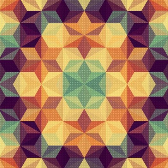 Geometric shape with mandala pattern vector 01 Shape pattern Mandala geometric   