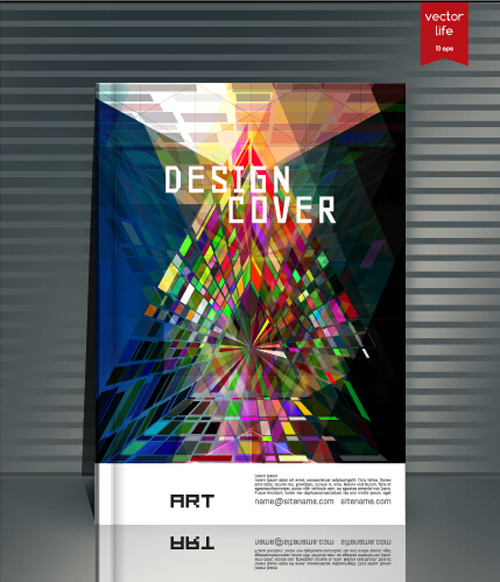 Book cover modern design vector 03 modern cover book   