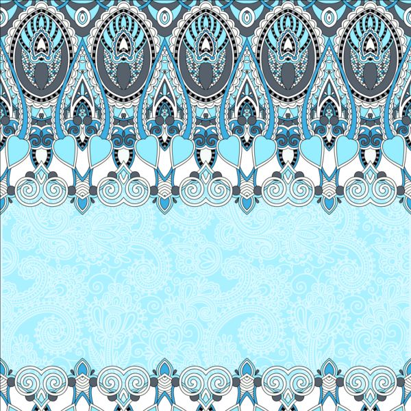 Ethnic ornament pattern seamless border vector 03 seamless pattern ornament ethnic   