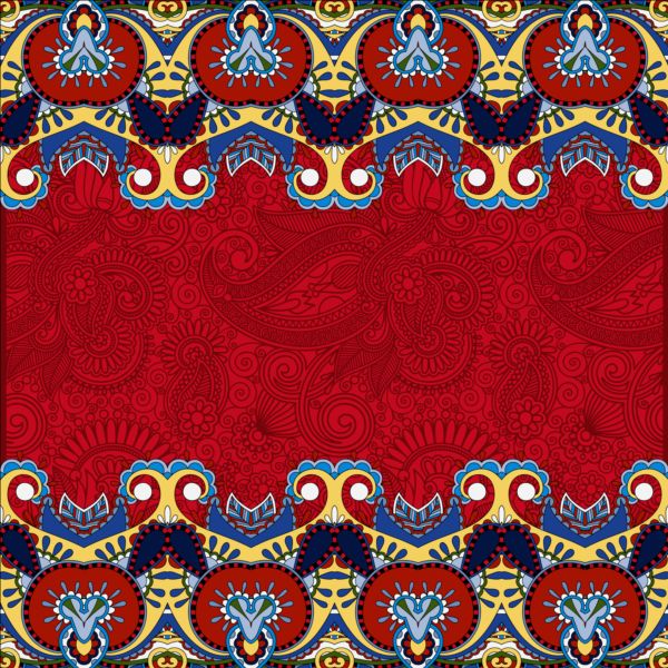 Ethnic ornament pattern seamless border vector 02 seamless pattern ornament ethnic   