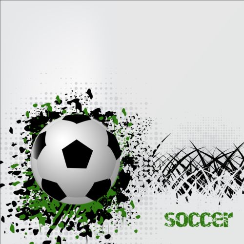 Abstract soccer background design vector 06 Soccer background abstract   