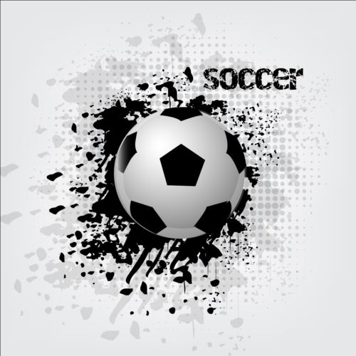 Abstract soccer background design vector 05 Soccer background abstract   