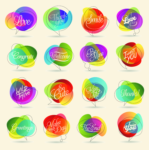 Colorful shape logos design vector 02 Shape logos colorful   