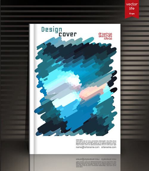 Book cover modern design vector 05 modern cover book   