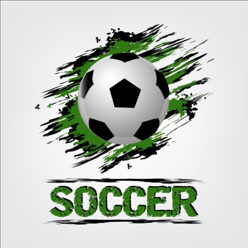 Abstract soccer background design vector 03 Soccer background abstract   