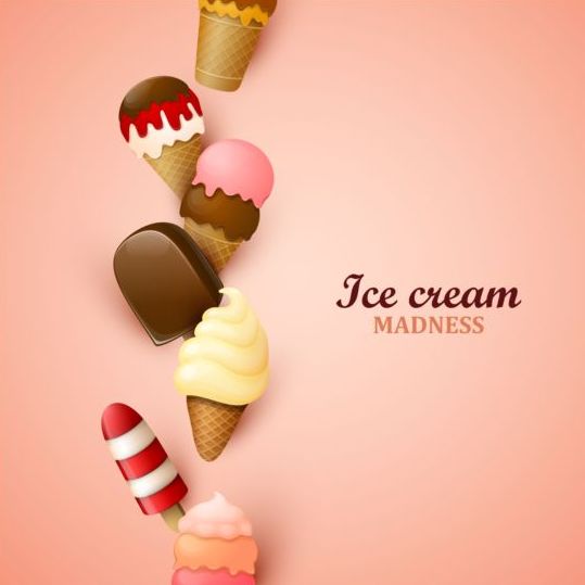 Ice cream with pink background vector 02 pink ice cream background   