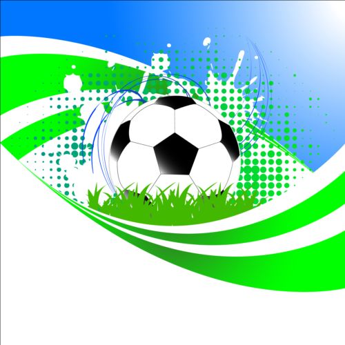 Abstract soccer background design vector 01 Soccer background abstract   