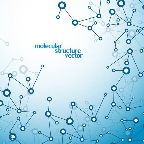 Molecule structure modern background 03 structure molecule modern background   