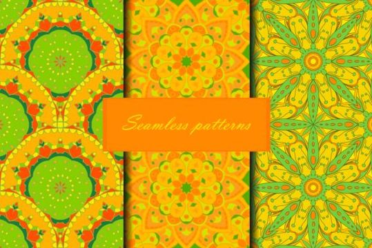 Beautiful decor seamless pattern vector 09 seamless pattern decor beautiful   