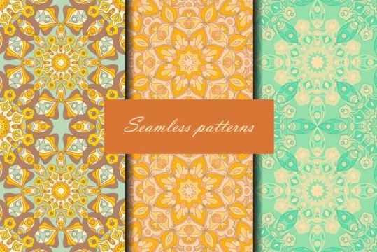 Beautiful decor seamless pattern vector 04 seamless pattern decor beautiful   