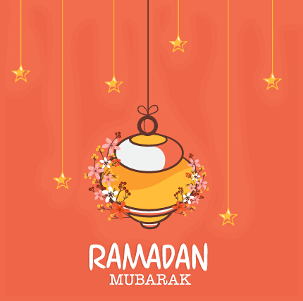 Background ramadan mubarak vector design set 01 ramadan Mubarak background   