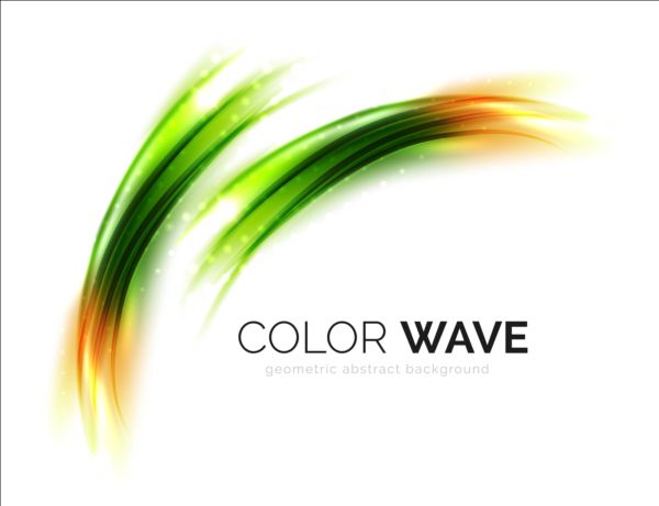 Color light wave effect backgrounds vector 06 wave effect color light   