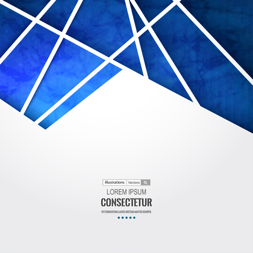 Blue geometric polygons vector background 03 polygons geometric blue background   