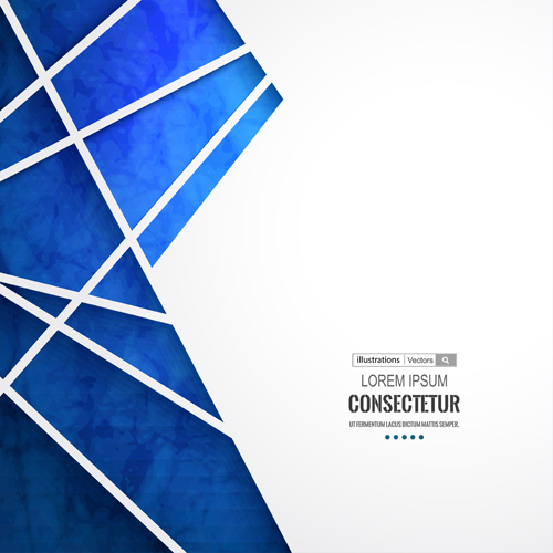 Blue geometric polygons vector background 02 polygons geometric blue background   