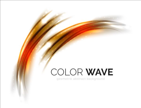 Color light wave effect backgrounds vector 03 wave effect color light   