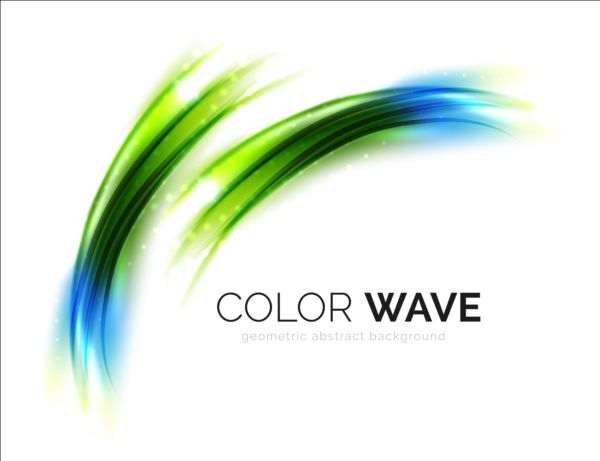 Color light wave effect backgrounds vector 02 wave effect color light   